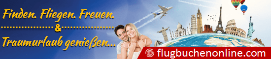 flugbuchenonline.com - finden, fliegen, freuen