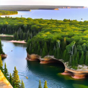 Urlaub Wisconsin • Apostle Islands National Lakeshore (Ratgeber) Urlaub Wisconsin • Apostle Islands National Lakeshore (Sehenswürdigkeiten)