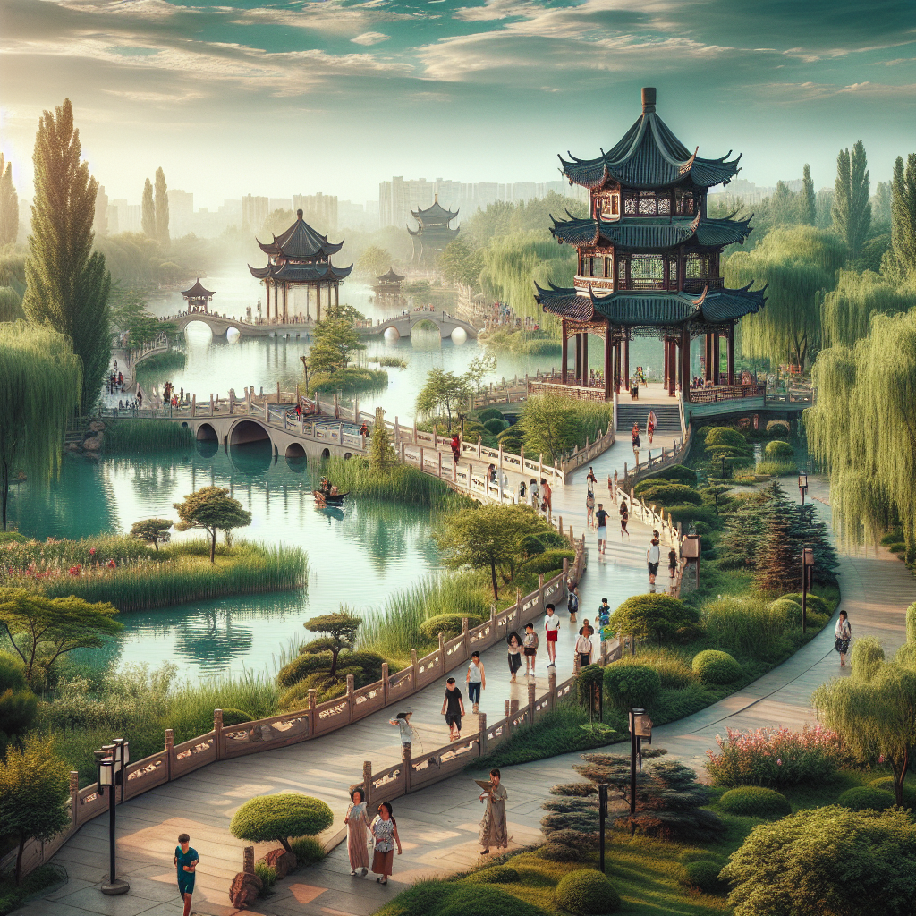 Urlaub China • Kaifeng Millennium City Park (Ratgeber)