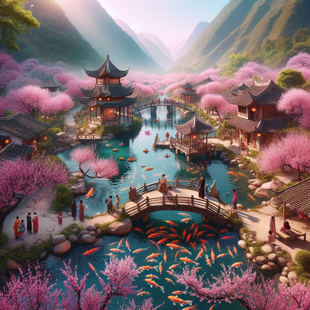 Urlaub China • Tai'an Peach Blossom Valley (Ratgeber)