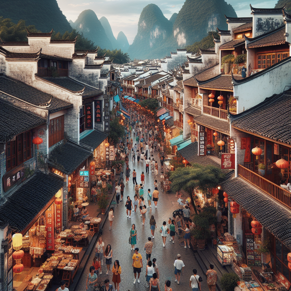 Urlaub China • Yangshuo West Street (Ratgeber)